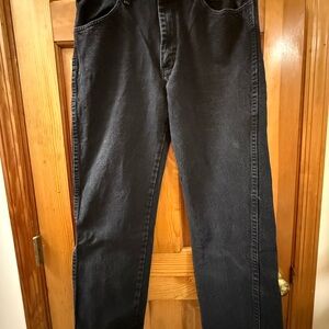 Rustler Men's Black Straight Jeans 34/30